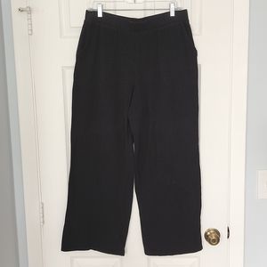 Denim & Co. Beach black pants